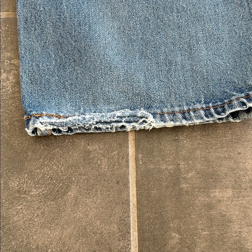 Levi's Men's 550 Blue Straight Jeans - Picture 9 of 10